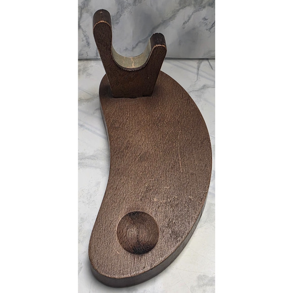 Gun Pistol Lighter Flintlock Table Lighter Cigarette, Novelty with Wood Stand - Picture 12 of 15